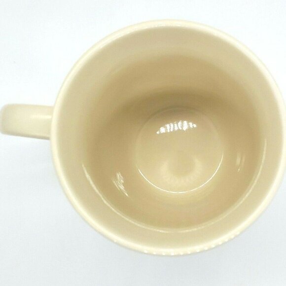 The Old Pottery Company "everything gets better with Coffee" Ribbed Coffee Mug - Picture 11 of 12